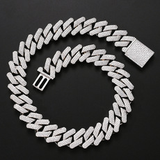 European and American Style Necklace Hip Hop 3mm 5mm Zircon Tennis Chain Zircon Bracelet Necklace Tennis Chain European and American Style Necklace Hip Hop 3mm 5mm Zircon Tennis Chain Zircon Bracelet Necklace Tennis Chain