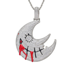 European and American Style Necklace Hip Hop 3mm 5mm Zircon Tennis Chain Zircon Bracelet Necklace Tennis Chain European and American Style Necklace Hip Hop 3mm 5mm Zircon Tennis Chain Zircon Bracelet Necklace Tennis Chain