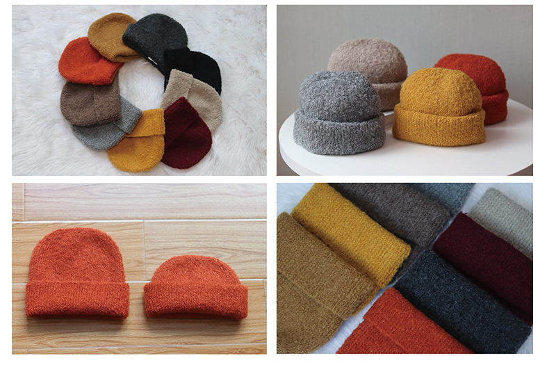 2022 New Fashion Acrylic Winter Hats Beanie Cuff Custom Knit 2022 New Fashion Acrylic Winter Hats Beanie Cuff Custom Knit