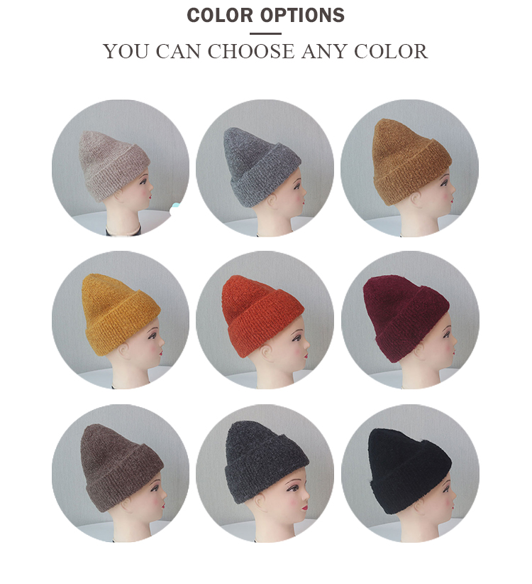 2022 New Fashion Acrylic Winter Hats Beanie Cuff Custom Knit 2022 New Fashion Acrylic Winter Hats Beanie Cuff Custom Knit