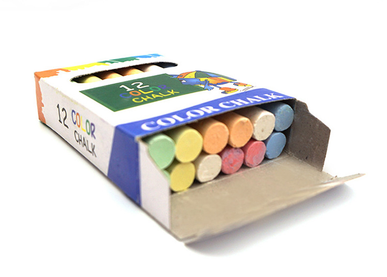 Dust-Free Conte Crayon in Stock Wholesale 12 PCs/Boxed Children's Drawing Board Chalk Teaching Accessories Teacher Chalk Dust-Free Conte Crayon in Stock Wholesale 12 PCs/Boxed Children's Drawing Board Chalk Teaching Accessories Teacher Chalk