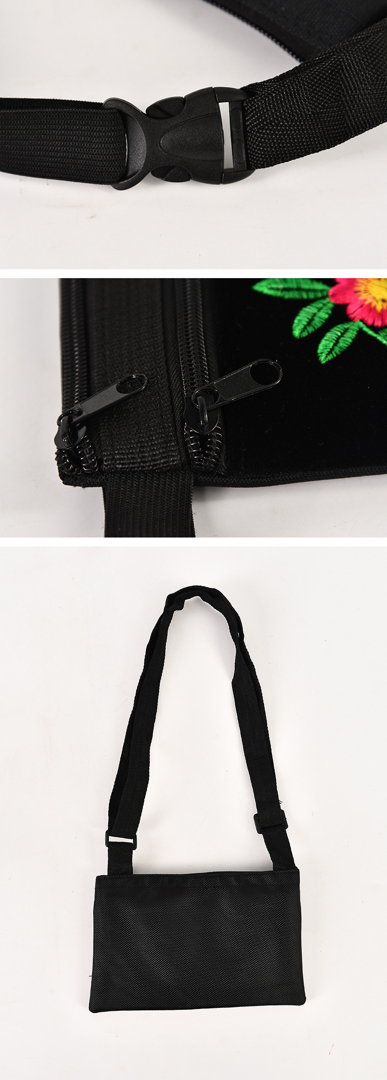 Middle-Aged and Elderly Ethnic Style Embroidered Bag Women's Shoulder Bag Embroidered Crossbody Bag Waist Bag Mobile Phone Coin Purse Factory Wholesale Middle-Aged and Elderly Ethnic Style Embroidered Bag Women's Shoulder Bag Embroidered Crossbody Bag Waist Bag Mobile Phone Coin Purse Factory Wholesale