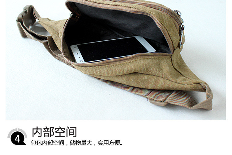 Waist Bag Men's New Fashion Casual Canvas Waist Bag Sports Crossbody Bag Outdoor Riding Waist and Leg Bag Coin Purse Waist Bag Men's New Fashion Casual Canvas Waist Bag Sports Crossbody Bag Outdoor Riding Waist and Leg Bag Coin Purse