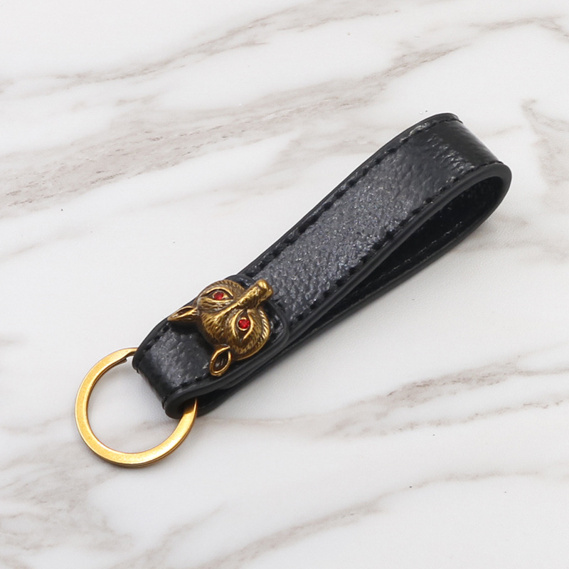 Car Keychain Zodiac Tiger Head Car Leather Metal Keychain Key Chain Circle Pedants Car Keychain Zodiac Tiger Head Car Leather Metal Keychain Key Chain Circle Pedants