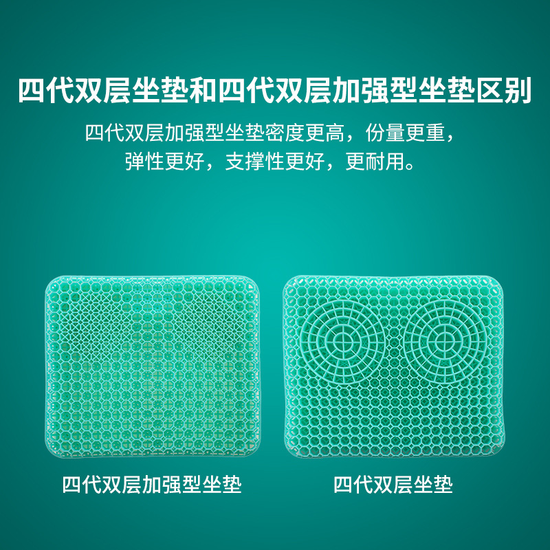 New Four Generation Egg Summer Gel Cushion Honeycomb Car Seat Cushion Breathable Soft Cushion Ice Pad Cool Pad Student Cushion New Four Generation Egg Summer Gel Cushion Honeycomb Car Seat Cushion Breathable Soft Cushion Ice Pad Cool Pad Student Cushion