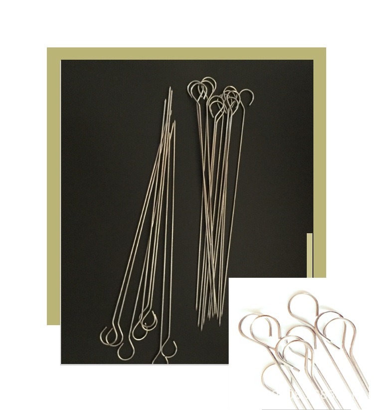 Baking Stick Hanging Furnace Ring 9Shaped Sign Circle Hook Mutton Shashlik Duck Neck Roast Duck Hanging Fireplace Drill
