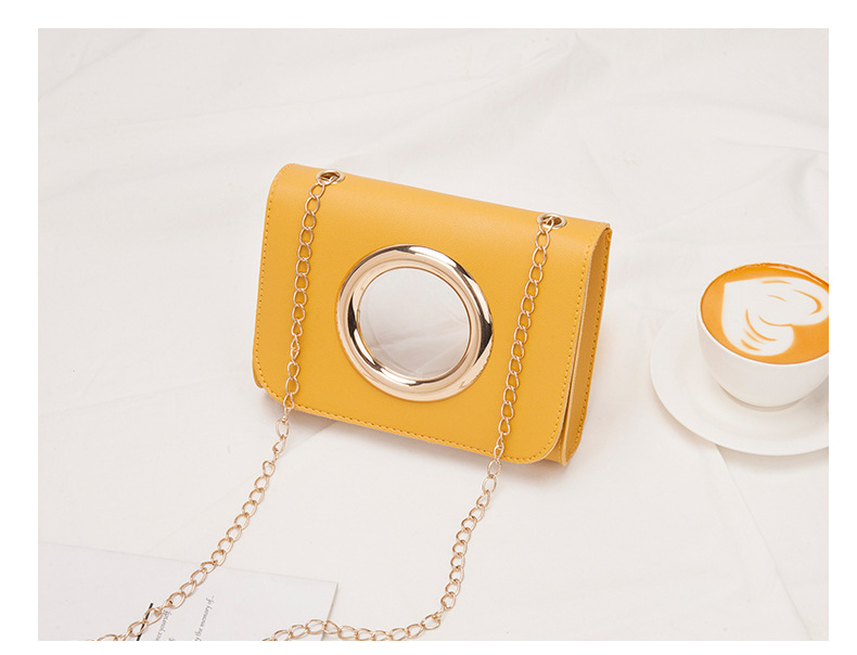 2021 New Women's Bag Korean Style Golden Large Circle Retro Small Square Bag Trendy Women's One Shoulder Crossbody Phone Bag 2021 New Women's Bag Korean Style Golden Large Circle Retro Small Square Bag Trendy Women's One Shoulder Crossbody Phone Bag