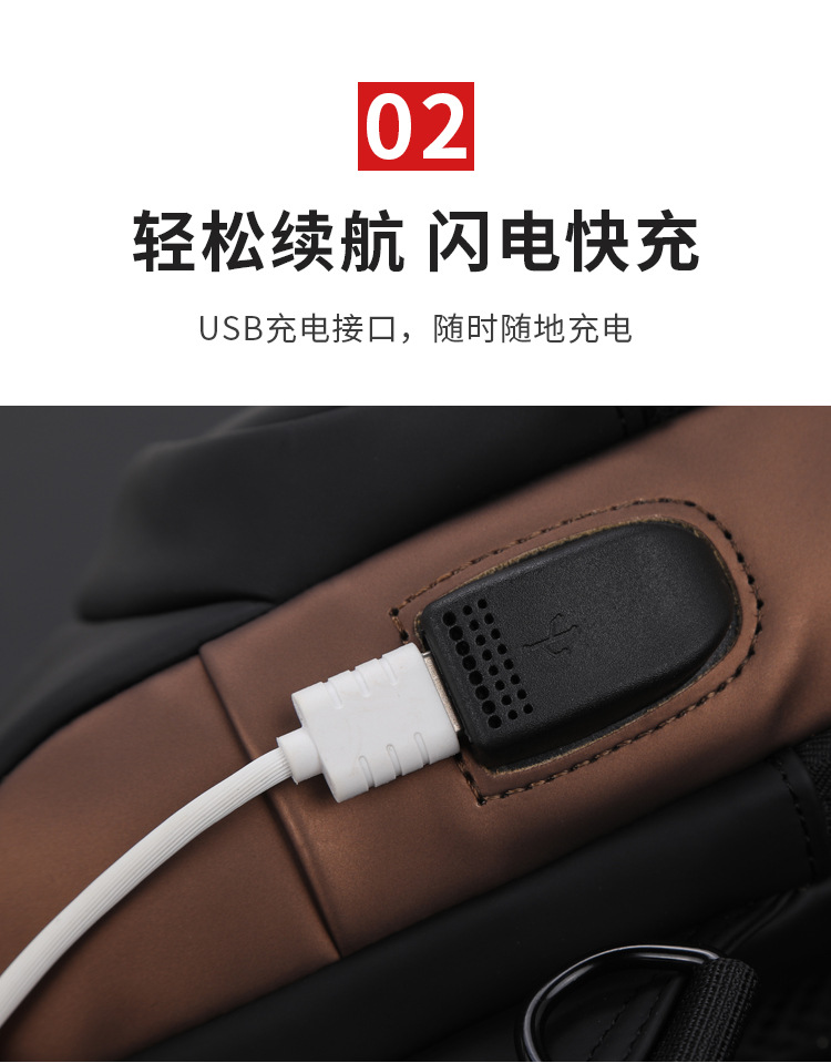 Multifunctional Men's Chest Bag Password Anti-Theft Backpack Shoulder Bag Sports Waterproof Crossbody Bag Cool Sports Car Motorcycle Bag