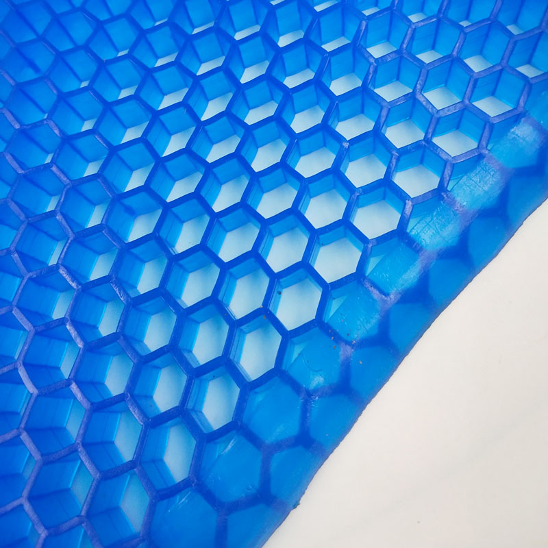 Egg Silicone Cushion Honeycomb Gel Car Seat Cushion Breathable Cool Soft Cushion Office Four Seasons Universal