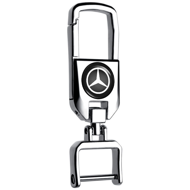 Car Key Ring Personalized Creative Anti-Lost Motorcycle Men and Women Waist Hanging High-End Household Key Ring Circle Key Chain