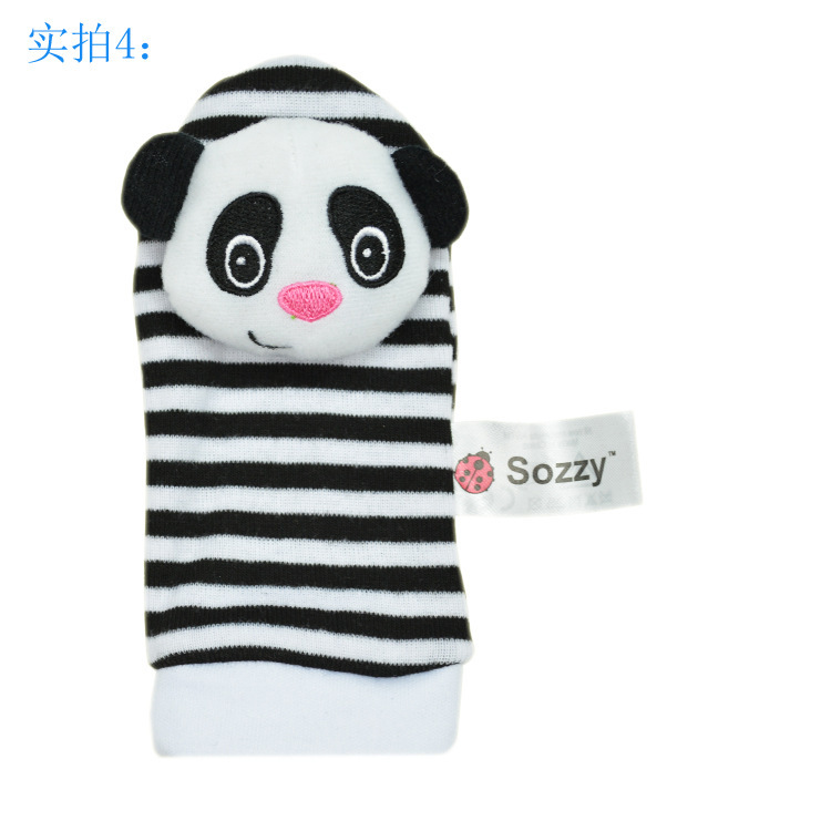 Baby wrist ring ring socks cartoon animal watch with a variety of options