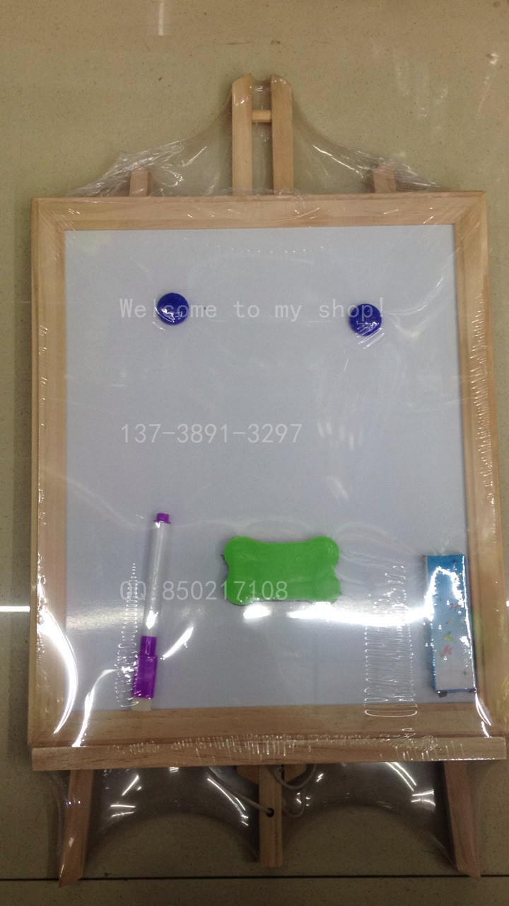 Single-sided whiteboard double-sided blackboard board graffiti message writing board chalk board