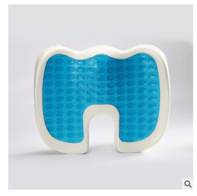 Supply Summer Gel Cushion Slow Rebound U-Shaped Memory Foam Gel Ice Pad Car Office Cool Cushion Hemorrhoid Stone Cushion