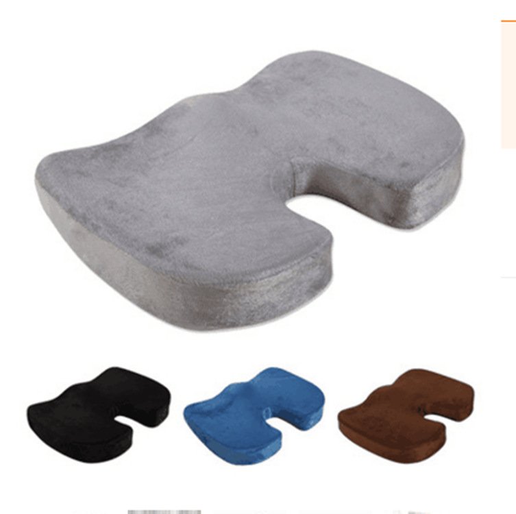 Supply Summer Gel Cushion Slow Rebound U-Shaped Memory Foam Gel Ice Pad Car Office Cool Cushion Hemorrhoid Stone Cushion