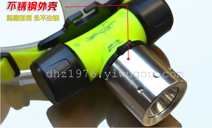 Head lamp, wearing a diving shot from strong light lamp light hunting lamp 10W charging T6 fishing lithium-ion 18650 Head lamp, wearing a diving shot from strong light lamp light hunting lamp 10W charging T6 fishing lithium-ion 18650
