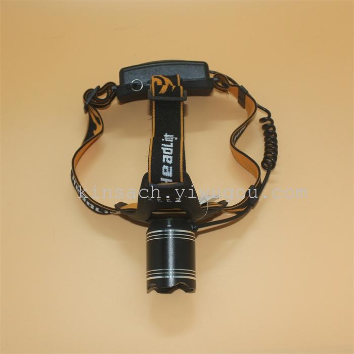 KINSACH sand fishing lamp cap lamp waterproof outdoor long-range hunting wearing 6066 headlights flashlight KINSACH sand fishing lamp cap lamp waterproof outdoor long-range hunting wearing 6066 headlights flashlight