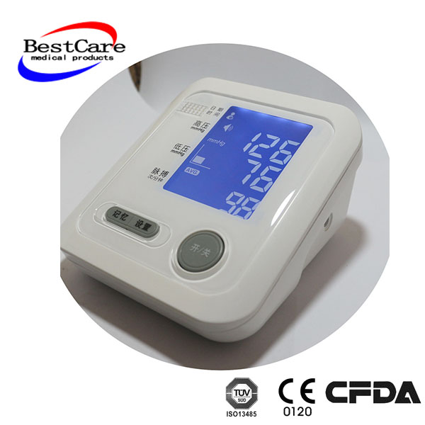 Automatic wrist digital blood pressure monitor automatic compression