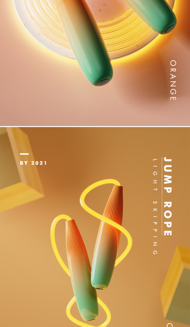 Children's Luminous Skipping Rope Fitness Sports Adult Special Primary and Secondary School Students Internet Celebrity Cool Fluorescent Luminous Skipping Rope Children's Luminous Skipping Rope Fitness Sports Adult Special Primary and Secondary School Students Internet Celebrity Cool Fluorescent Luminous Skipping Rope