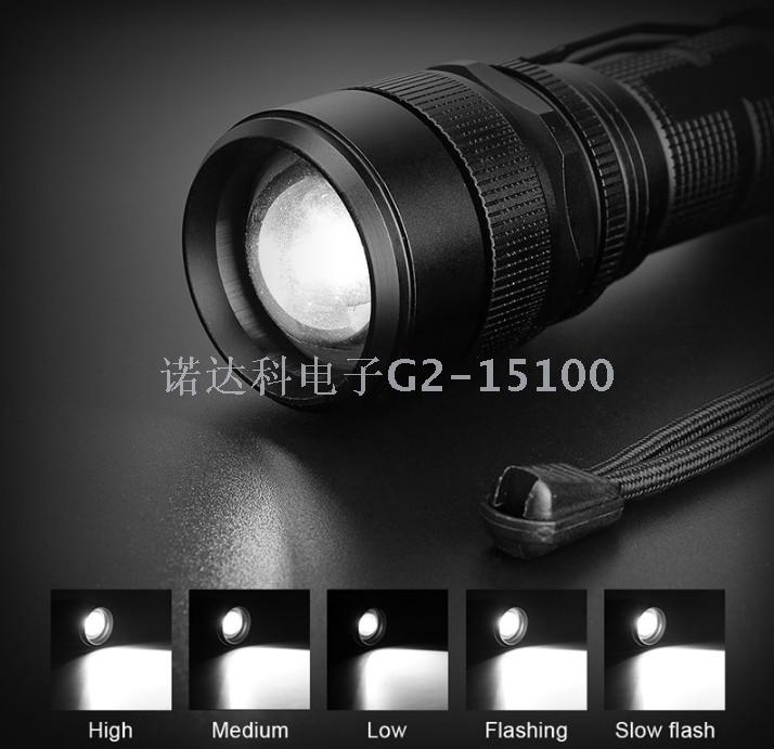 USB rechargeable aluminum alloy flashlight outdoor fishing hunting strong light flashlight USB rechargeable aluminum alloy flashlight outdoor fishing hunting strong light flashlight