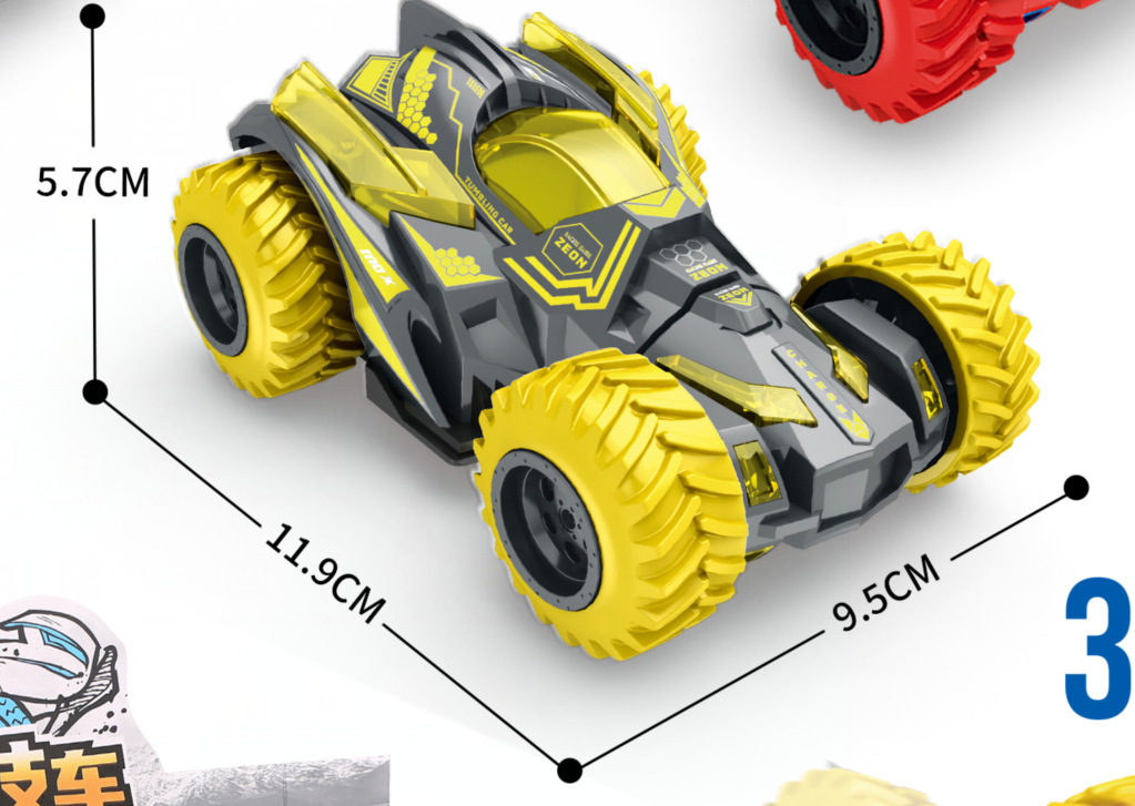 Children's Cool Drive Inertia Stunt Car Double-Sided Four-Wheel Drive Standing Rotating Stunt Car (12 PCs/Box) Children's Cool Drive Inertia Stunt Car Double-Sided Four-Wheel Drive Standing Rotating Stunt Car (12 PCs/Box)