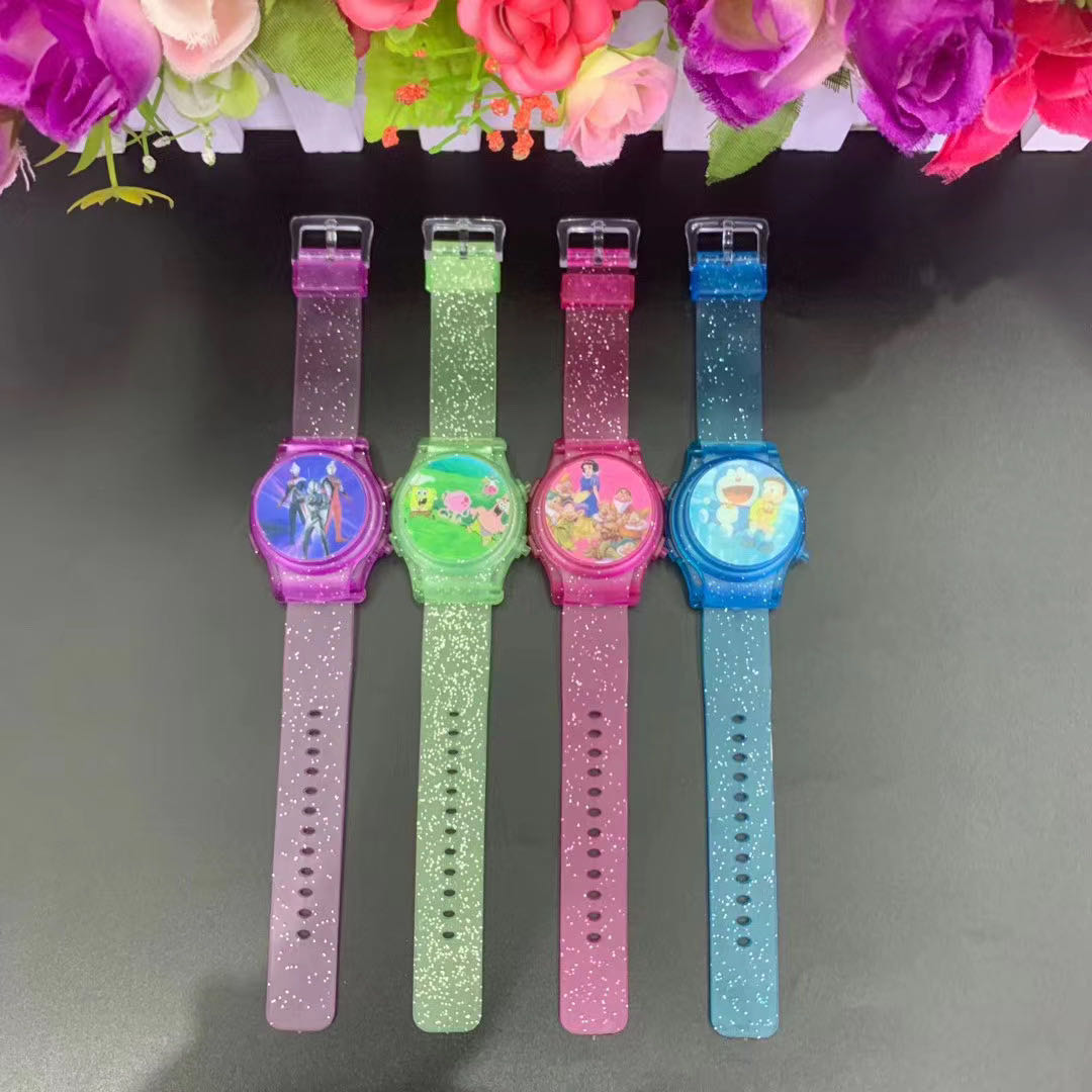Chi Yi fashion flip-flop electronic watches wrist decoration flip children electronic watch manufacturers direct