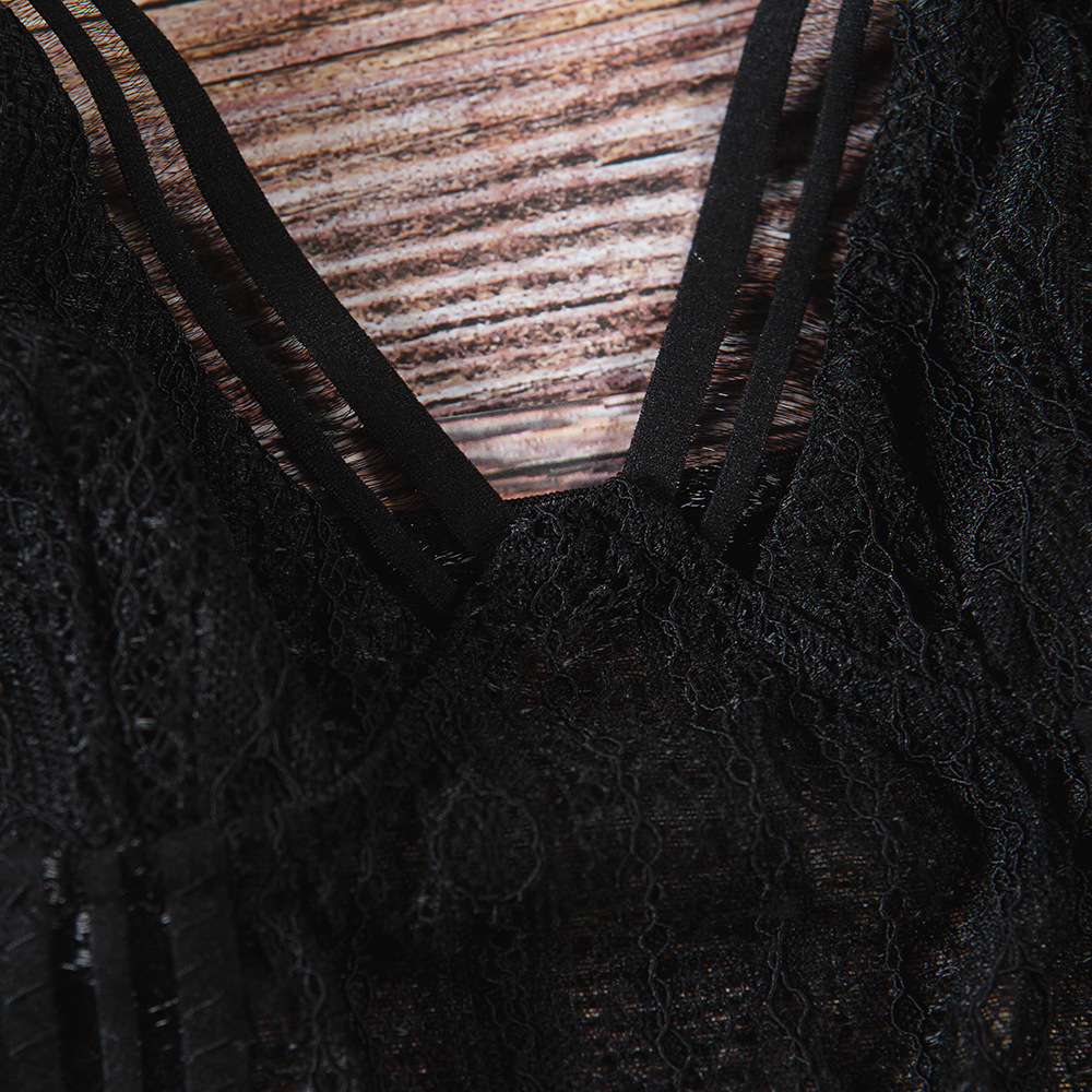 Sexy lingerie AliExpress Hot-Selling New Arrival Women's Circle Hole Stitching Sexy Jumpsuit Underwear Sexy lingerie AliExpress Hot-Selling New Arrival Women's Circle Hole Stitching Sexy Jumpsuit Underwear