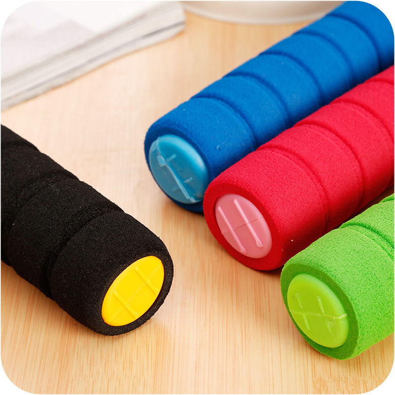 Cotton Binder Sponge Handle Skipping Rope with Counter Student Senior High School Entrance Examination Sporting Goods Outdoor Sports Gifts
