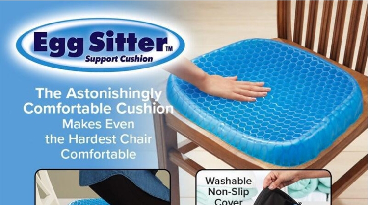 Multifunctional Silicone Egg Cushion Honeycomb Gel Car Seat Cushion Breathable Cool Soft Cushion Office