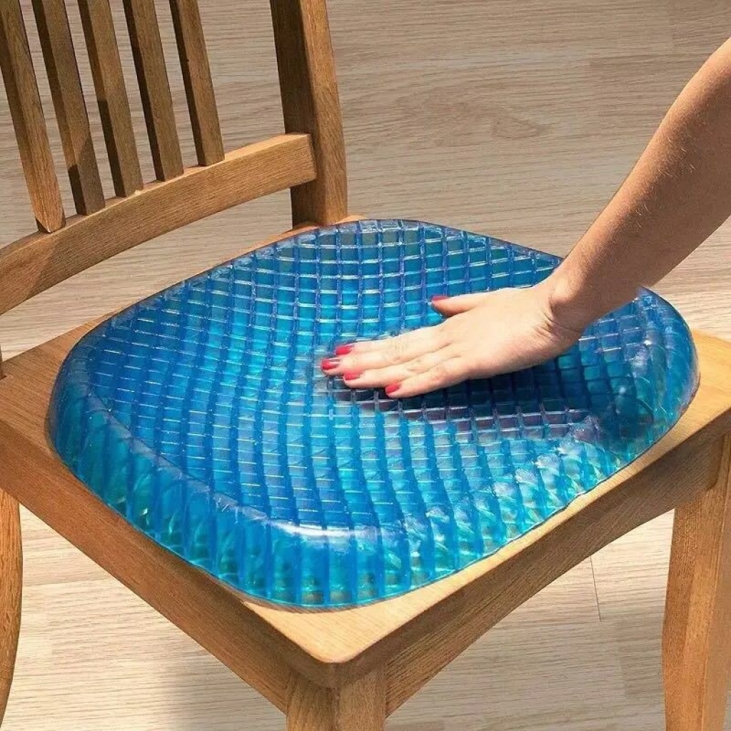 Multifunctional Silicone Egg Cushion Honeycomb Gel Car Seat Cushion Breathable Cool Soft Cushion Office