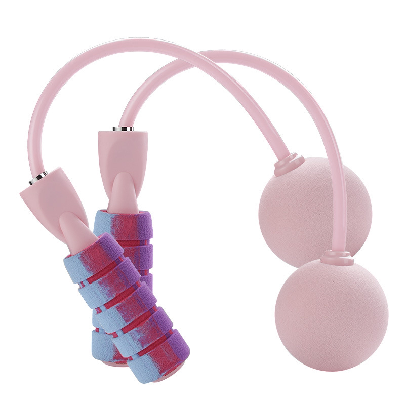 Weight-Bearing Bearing Jump Rope Adult Men's and Women's Fitness Rope Skipping Factory Indoor Mute Cordless Ball Douyin Weight-Bearing Bearing Jump Rope Adult Men's and Women's Fitness Rope Skipping Factory Indoor Mute Cordless Ball Douyin