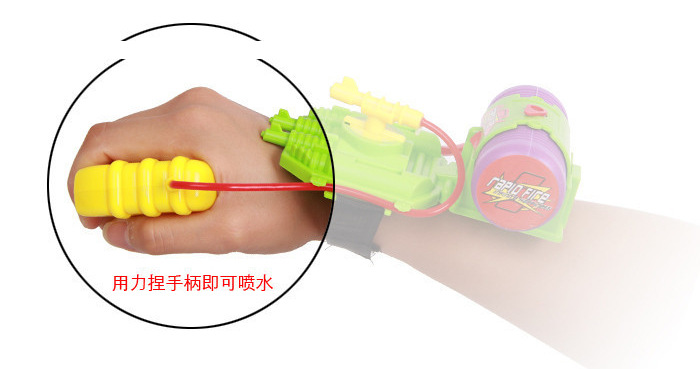 Summer Water Playing Creative Wrist Water Gun Children Water Fight Outdoor Stall Park Toys Wholesale