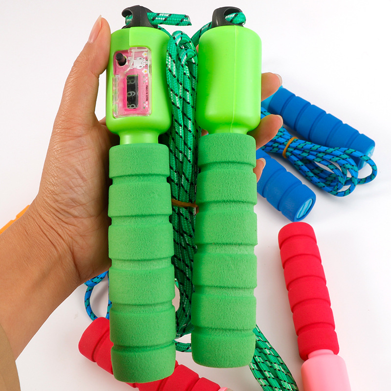 Rope Skipping Adult and Children Kindergarten Primary School Students Can Adjust the Physical Education Examination for Beginners Boys and Girls Skipping Rope with Counter