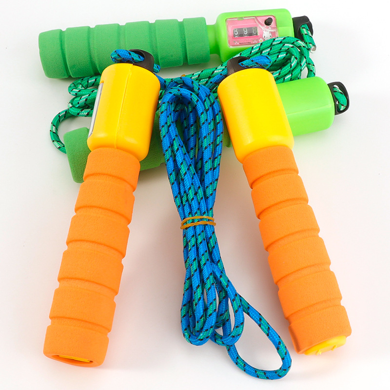 Rope Skipping Adult and Children Kindergarten Primary School Students Can Adjust the Physical Education Examination for Beginners Boys and Girls Skipping Rope with Counter