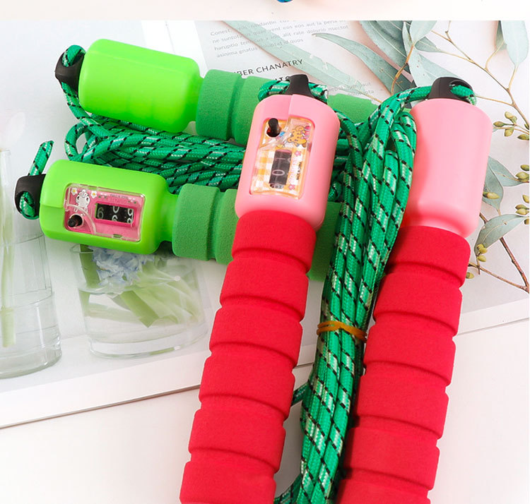 Rope Skipping Adult and Children Kindergarten Primary School Students Can Adjust the Physical Education Examination for Beginners Boys and Girls Skipping Rope with Counter Rope Skipping Adult and Children Kindergarten Primary School Students Can Adjust the Physical Education Examination for Beginners Boys and Girls Skipping Rope with Counter