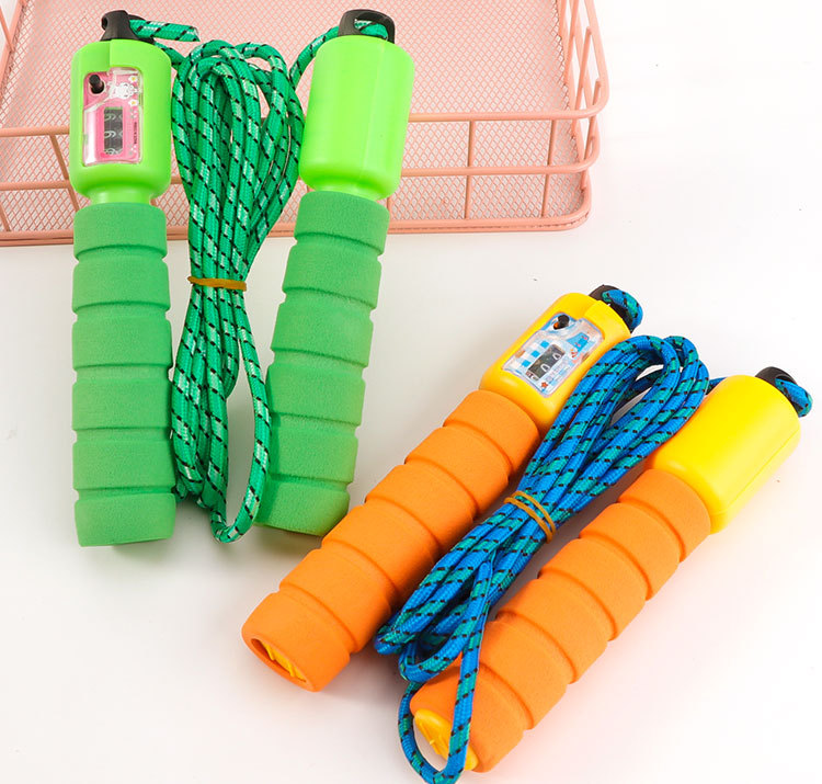 Rope Skipping Adult and Children Kindergarten Primary School Students Can Adjust the Physical Education Examination for Beginners Boys and Girls Skipping Rope with Counter Rope Skipping Adult and Children Kindergarten Primary School Students Can Adjust the Physical Education Examination for Beginners Boys and Girls Skipping Rope with Counter