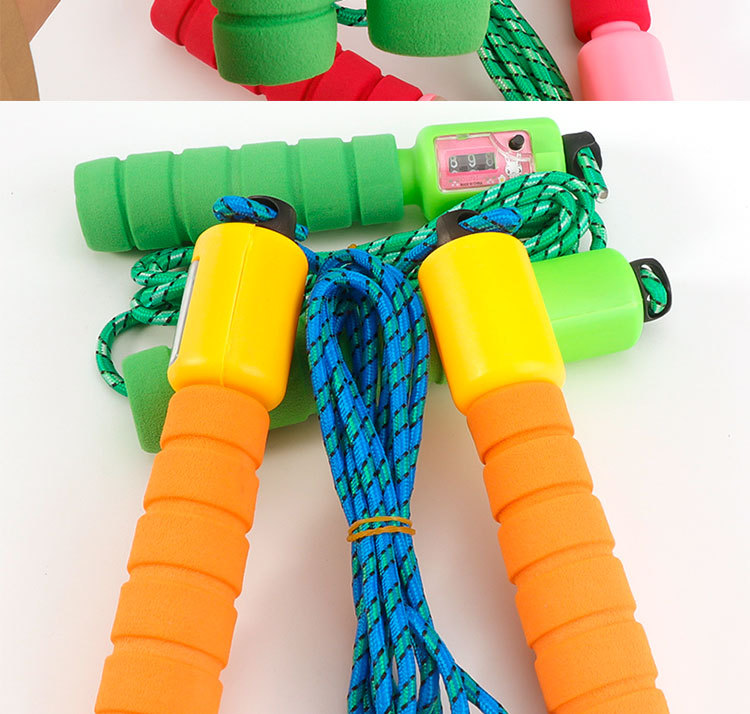 Rope Skipping Adult and Children Kindergarten Primary School Students Can Adjust the Physical Education Examination for Beginners Boys and Girls Skipping Rope with Counter Rope Skipping Adult and Children Kindergarten Primary School Students Can Adjust the Physical Education Examination for Beginners Boys and Girls Skipping Rope with Counter