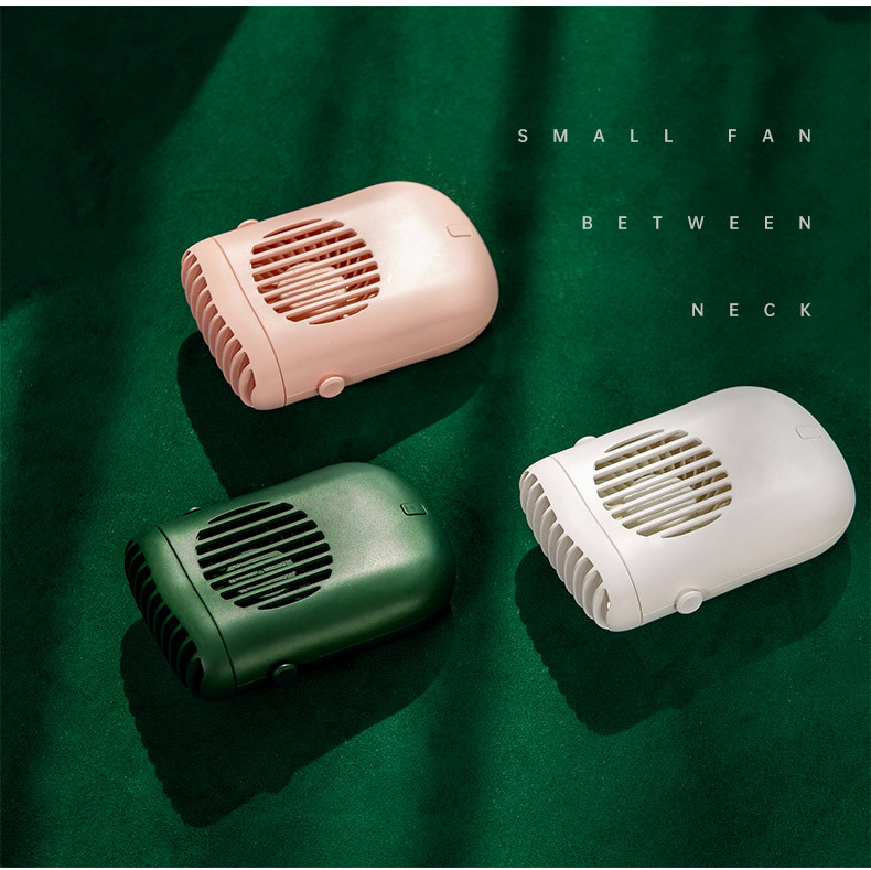 2021 New Wrist Hanging Halter Little Fan USB Charging Mini Outdoor Fan Three Speed Control 1200 MA Electric