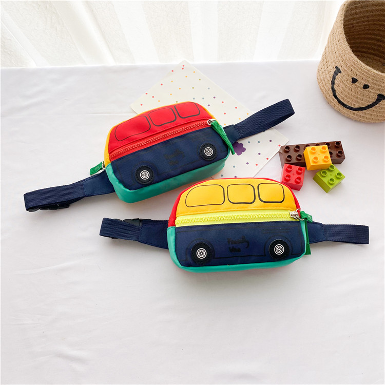 Korean-Style Lightweight Mini Boys and Girls Trendy Cool Waist Chest Bag Change Backpack Cartoon Car Children's Shoulder Messenger Bag Korean-Style Lightweight Mini Boys and Girls Trendy Cool Waist Chest Bag Change Backpack Cartoon Car Children's Shoulder Messenger Bag