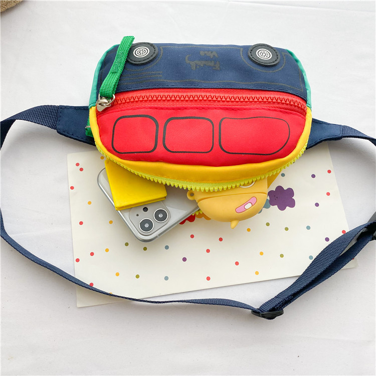 Korean-Style Lightweight Mini Boys and Girls Trendy Cool Waist Chest Bag Change Backpack Cartoon Car Children's Shoulder Messenger Bag Korean-Style Lightweight Mini Boys and Girls Trendy Cool Waist Chest Bag Change Backpack Cartoon Car Children's Shoulder Messenger Bag