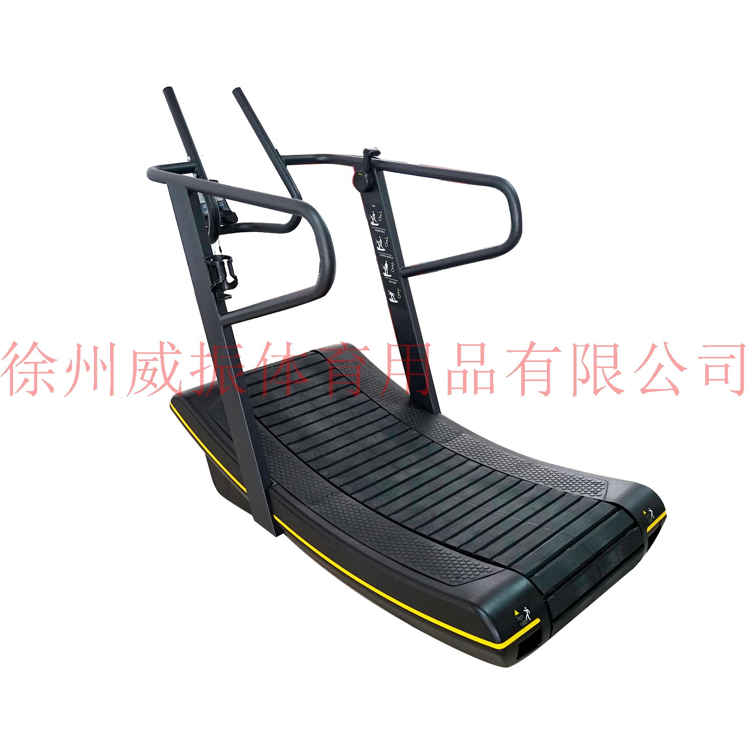 Gym dedicated non - powered treadmill