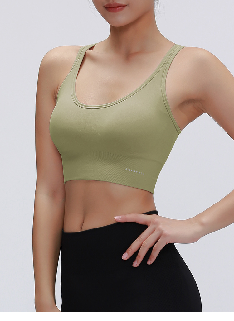 Ruxi Ruxi Sports Underwear Women 'S Shockproof Running Push Up Shaping Beauty Back Yoga Vest Workout Bra Outer Wear