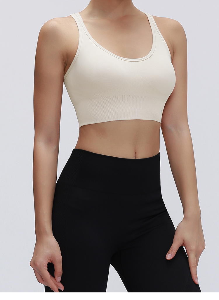 Ruxi Ruxi Sports Underwear Women 'S Shockproof Running Push Up Shaping Beauty Back Yoga Vest Workout Bra Outer Wear