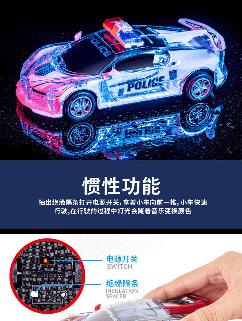 One Piece Dropshipping Internet Celebrity Stall Night Market Inertia Universal Electric Cool Light Music Sports Car Luminous Children's Toys One Piece Dropshipping Internet Celebrity Stall Night Market Inertia Universal Electric Cool Light Music Sports Car Luminous Children's Toys