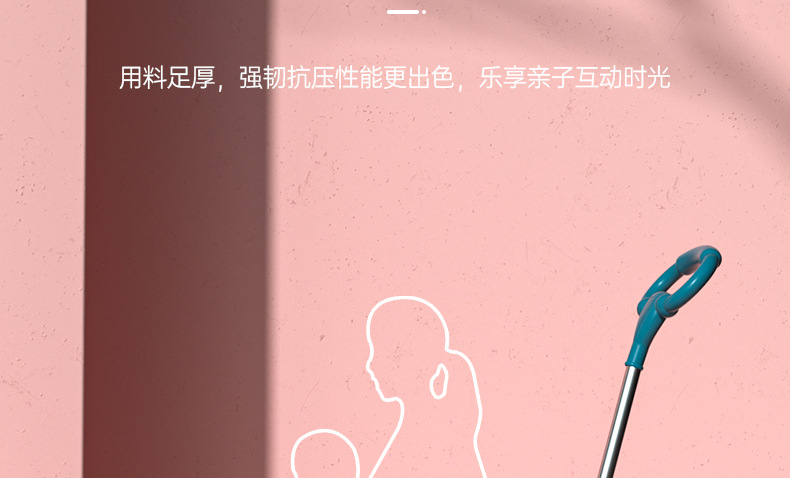 Baby Swing Car Universal Silent Wheel Cyan Cool Music Bobby Car Adults Can Do Anti-Flip Luge