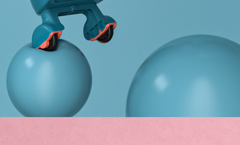 Baby Swing Car Universal Silent Wheel Cyan Cool Music Bobby Car Adults Can Do Anti-Flip Luge