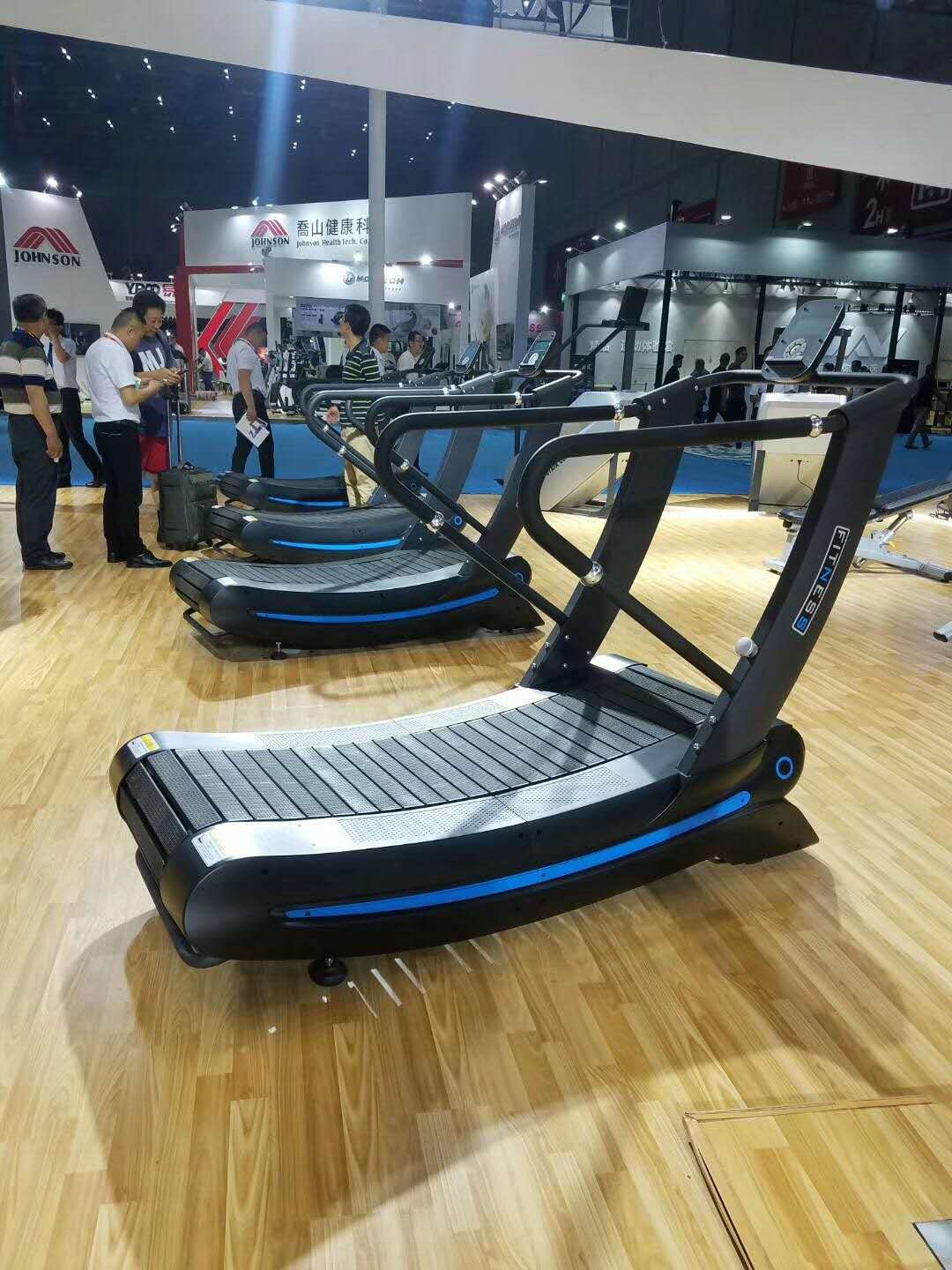 Non-powered treadmill commercial fitness equipment large fitness equipment dynamic without electricity