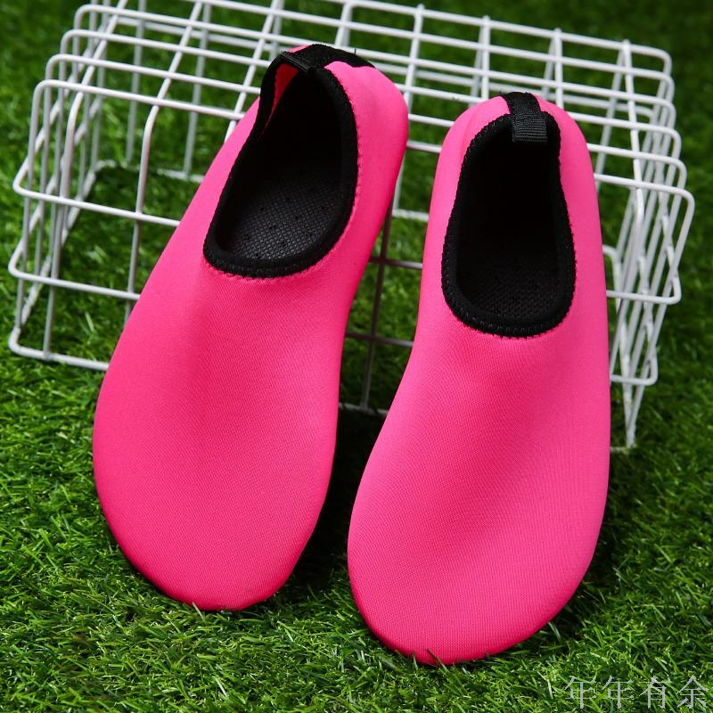 Beach dive shoes for men and women barefoot treadmill Beach patch-soft shoes non-slip socks kids Wade or swim shoes