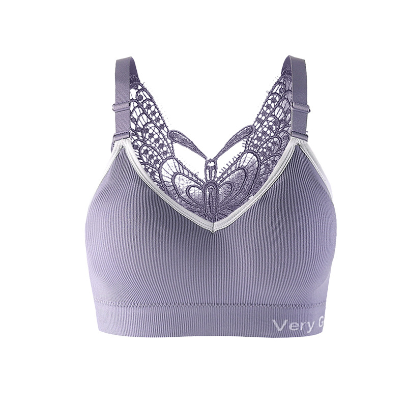 Butterfly Beauty Back Underwear One-Piece Wireless Sports Bra Underwear Female Butterfly Beauty Back Sexy Push up Comfort