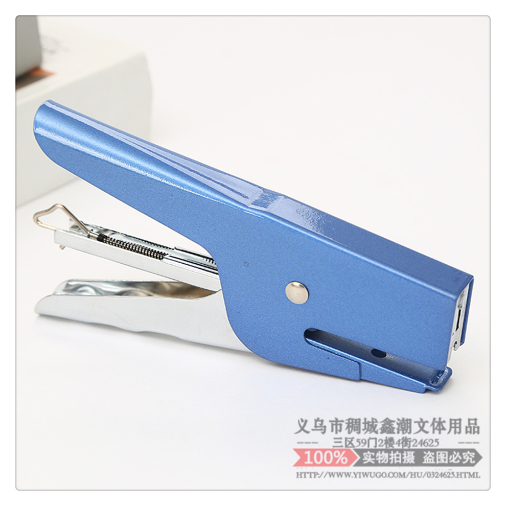 Stapler Hand-Held Stapler Student Large Heavy Thickening Household Book Stapler Office Supplies Nail Materials