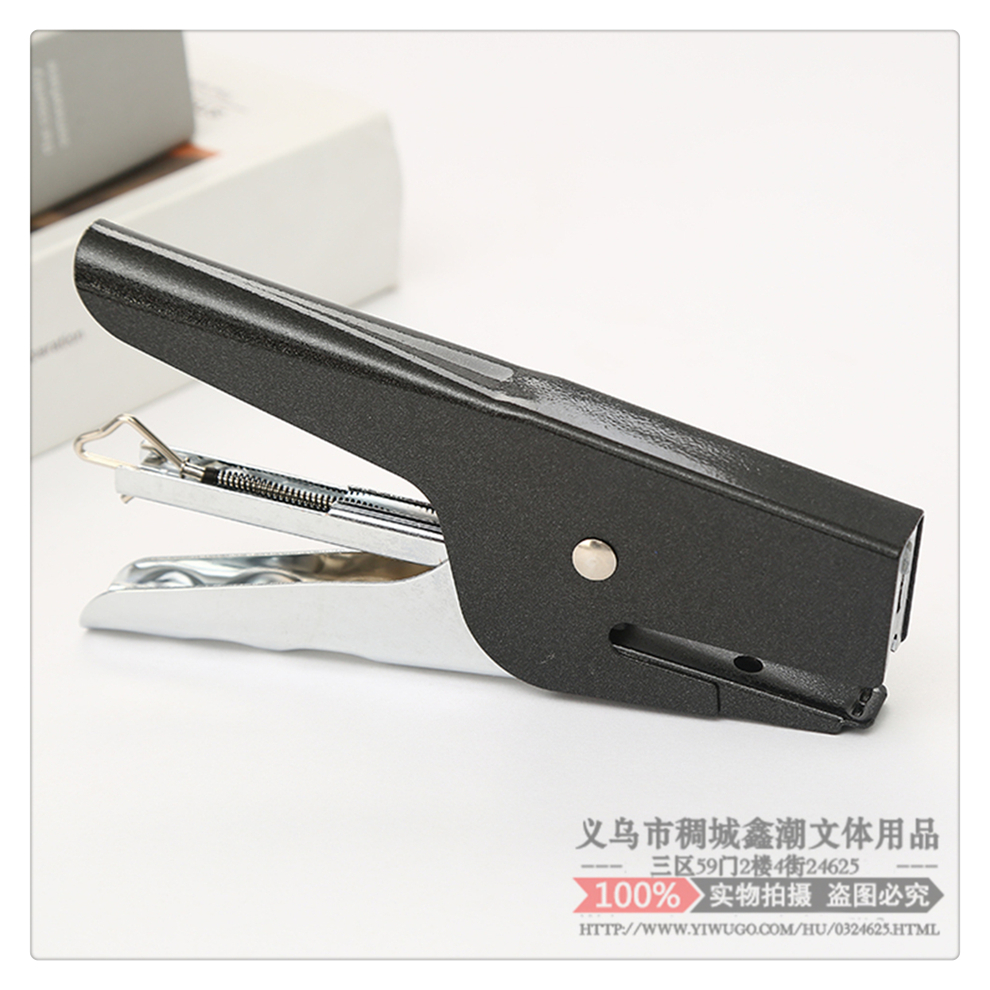 Stapler Hand-Held Stapler Student Large Heavy Thickening Household Book Stapler Office Supplies Nail Materials